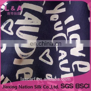 2017 Newest Women Customer Printing Long Twill Silk Neck Scarf thumbnail-2