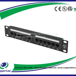 UTP Cat.5e Patch Panel 24Port 110IDC With Back Bar thumbnail-1
