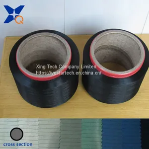 Black Carbon Inside Conductive Nylon Fiber Filaments 40D/3F for Anti-Static Yarn/ESD Fabric/dust-free Plant Gloves-XTAA250 thumbnail-4