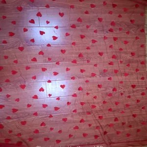 Turkish High Quality Expensive Tulle Blush Pink Sample Lace Fabric thumbnail-5