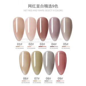 Monochrome Nail Polish With Twist Cap Color Full & Clear thumbnail-2