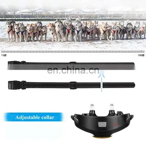 No Bark no Shock Rechargeable Anti Dog Bark Collar for Stop Barking thumbnail-6