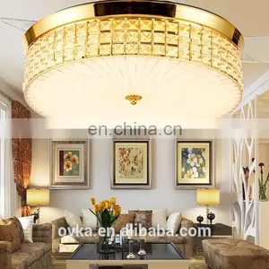 European Luxury Living Room Bedroom Crystal Lamp LED Decorative Stealth Ceiling Fan Fan Lights Restaurant Lights Direct thumbnail-4