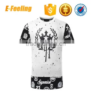 2016 New Style Fashion High Quality 3d Printing Man T-shirt Custom thumbnail-1