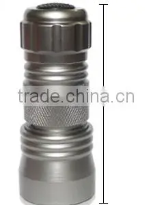 21LED Cheap Aluminum UV Flashlight thumbnail-3