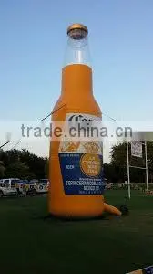 Custom Giant Lifelike Inflatable Advertising Bottle Shape for Display thumbnail-1