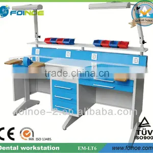 EM-LT6 Double Dental Lab Workstation for Laboratory With CE thumbnail-1