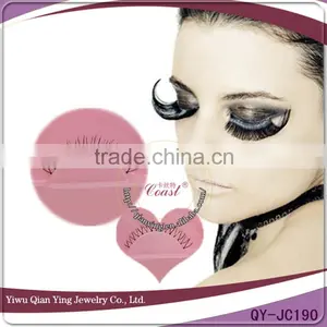 Hand Made Wispy False Synthetic Fiber Eyelashes With Customized Package thumbnail-1