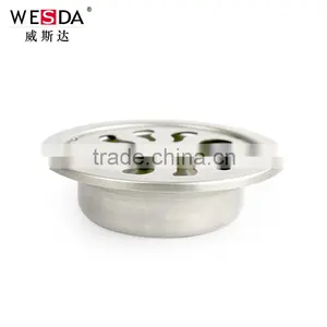 Wesda Hot Sale Stainless Steel Mirror Polished Floor Drain thumbnail-2
