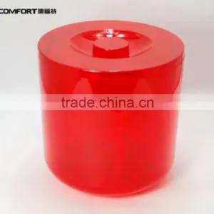 Factory Wholesale Douable Wall Round Ice Bucket With Lid thumbnail-3