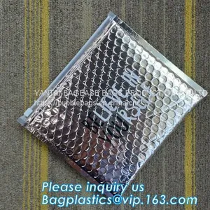 SLIDER ZIPPER BUBBLE POUCH, PADDED MAILER, ENVELOPES, PROTECTIVE, JEWELRY, BEAUTY SAFE STORAGE thumbnail-3