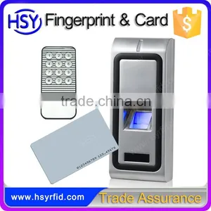 Stand Alone Waterproof Outdoor Fingerprint Biometric Reader Metal Rfid Access Control System thumbnail-2