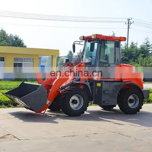 Chinese Construction 1 Ton 2ton ZL10 Wheel Loader Machine Backhoe Loader for Sale thumbnail-2