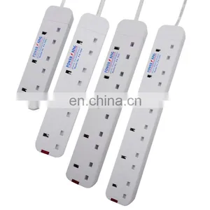 Hot Sell Power King UK Outlet Extension Socket 3m Wire Home thumbnail-4