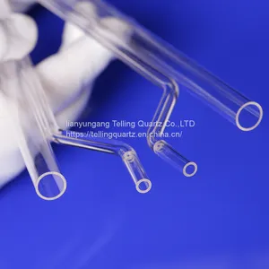 BET Test Use Quartz Glass Sampling Tube Collection With High Temperature Resistant thumbnail-2
