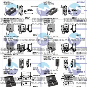 NHE ODA1310-1SR Wall Type Auto Telephone With Headset and Sub Receiver thumbnail-4