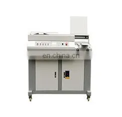 Guaranteed Quality Paper Processing Machinery Semiautomatic A4Electricity Hot Glue Book Binding Machine thumbnail-5