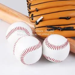 Teenager High Quality Professional Game Cheap Price 9 Inch Pvc Leather Cork Core Softball Baseball College Official Baseball thumbnail-1