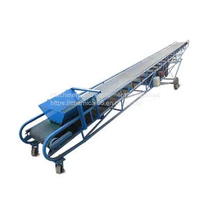 Light Conveyor Belt Folding Small Conveyor Single Item Electric Mobile Lift Conveyor Household Electric Belt Conveyor thumbnail-1