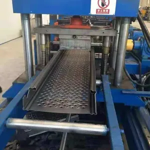 Construction Material Scaffold Board Roll Forming Machine Walk Board Roll Former Manufacture Line thumbnail-1
