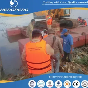 Multi-Purpose Excavator Modular Floating Platform Barge for Diverse Uses thumbnail-3