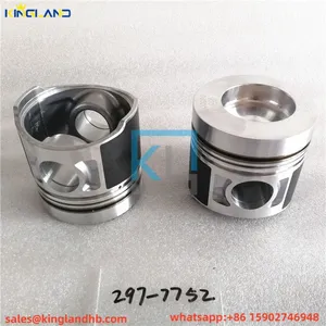 C7.1 3066 Engine Piston Kit With Pin&clips 297-7752 2977752 For CAT thumbnail-2