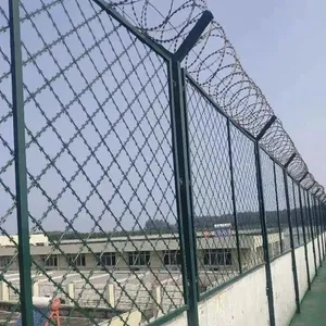 450mm Coil Diameter Concertina Razor Barbed Wire for Sale Steel Wire Galvanized thumbnail-2