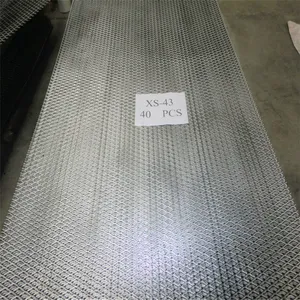 Galvanized Carbon Steel Expanded Mesh for Walkway Grating & Zoo Fencing Solutions thumbnail-2