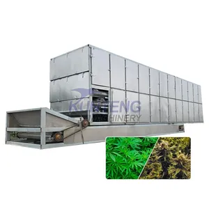 CBD Hemp Leaf Mesh Belt Dryer Drying Machine EPC thumbnail-1