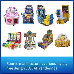 Large-scale Arcade Entertainment Game Equipment, Coin-operated Gift Pusher Machines for Anime Arcades, Amusement Games for Children's Playgrounds thumbnail-3