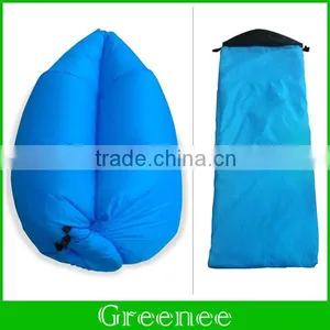 Fast Inflatable Hangout Air Sleep Hiking Camping Bed Beach Sofa Lounge Banana Sleeping Bags Lazy Lay Bag 15 Colors Can thumbnail-3