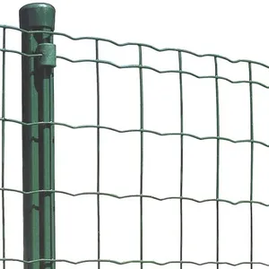 Green PVC Coated Welded Wire Mesh for Animal Barrier thumbnail-5