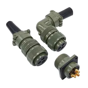 MS5015 Series Aviation Connector Mil Spec Aircraft Connectors 55P Circular Socket Plug MS3126F22-55S thumbnail-1