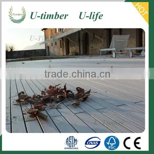 Natural Wood Feeling Plastic WPC Timber Decking thumbnail-6