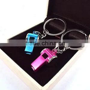 Christmas Promotional Gifts Coloful Whistle Key Chains thumbnail-2