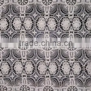 2016 New Lace Design 100% Cotton Full Lace Fabric For Garment thumbnail-5