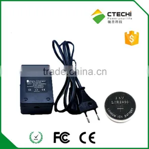 LIR2450 Battery Charger for Li Ion Button Cell/coin Battery Made in China thumbnail-3