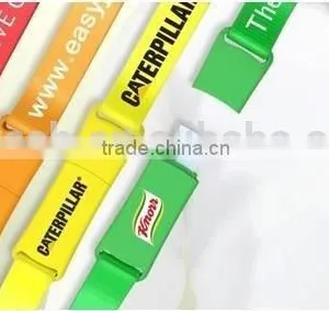 Promotional Custom 8GB Silicone Wristband Cheap Usb Flash Drive Bracelets Memory USB Stick thumbnail-5