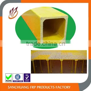 Pultruded Frp Square Tube Frp Post to be Used in Platform thumbnail-1