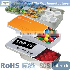 Rectangular Slide Mint Tins With Beautiful Patterns thumbnail-1