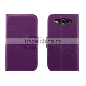 Competitive Price Mobile Phone Cases for S3 Flip Wallet Leather Case thumbnail-1