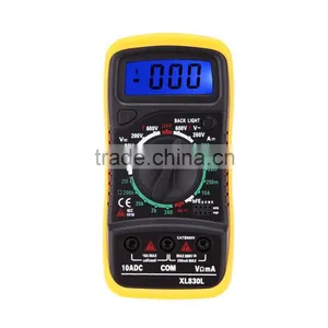 EXCEL XL830L LCD Digital Multimeter Current Voltage Resistance Transistor HFE Temperature Multimetro Multitester Medidor Dijital thumbnail-1