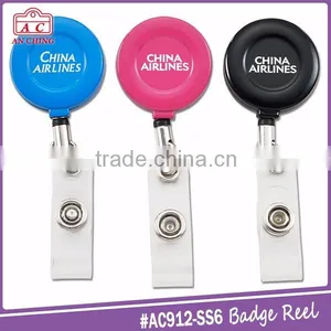 Multifunction yo yo Retractable Badge Reel With Alligator Clip thumbnail-3