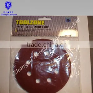 RED Aluminum Oxide 150mm Sanding Disc thumbnail-2