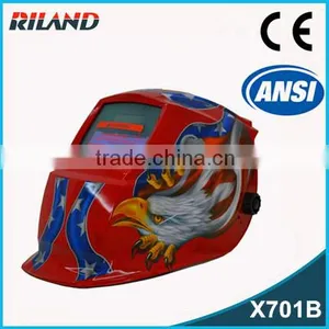 Riland Brand New Design High Quality Auto Darkening Welding Helmet Esab Welding Helmet thumbnail-2