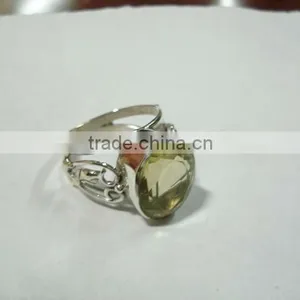 925 Sterling Silver Semi Precious Stone Rings thumbnail-1
