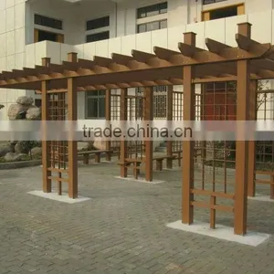 Morden Best-selling and High Tensile Strength Wood Plastic Composite Garden Arbour thumbnail-1