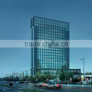 Powder Coating,anodized and PVDF Aluminum Curtain Wall thumbnail-1