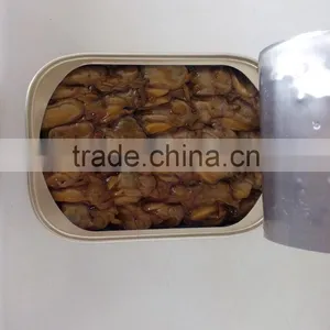 High Quality Canned Smoked Clam With Vegetable Oil thumbnail-1
