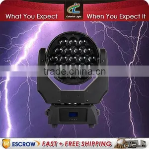 Newly Stage Lighting 19pcs Led Moving Zoom Head Light thumbnail-1